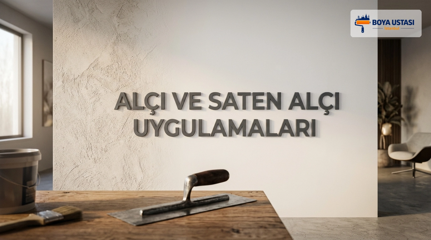 Alçı Ve Saten Alçı Uygulamaları