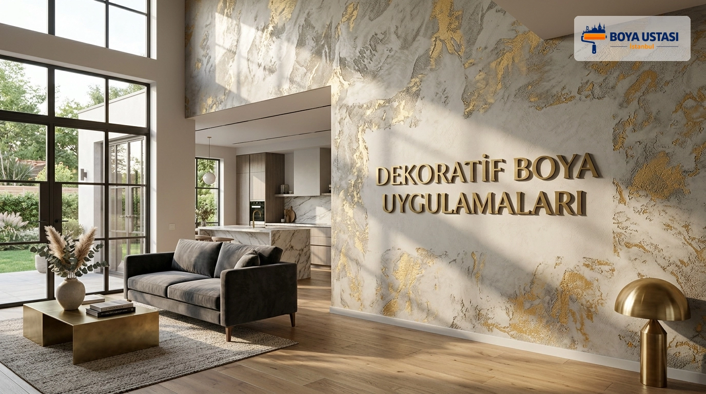 Dekoratif Boya Uygulamaları
